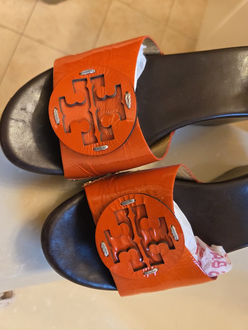 TORY BURCH SLIDES - Picture 4 of 7